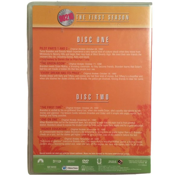 Beverly Hills 90210, The First Season, Episodes 1&2, 3&4, 5&6 (3 Discs) DVD 2006 - Picture 3 of 7
